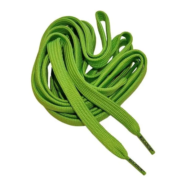 Rucanor SHOE LACES šnúrky, zelená, veľkosť