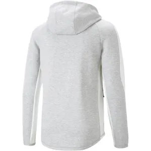 Puma EVOSTRIPE FULL-ZIP HOODIE DK Pánska športová mikina, sivá, veľkosť