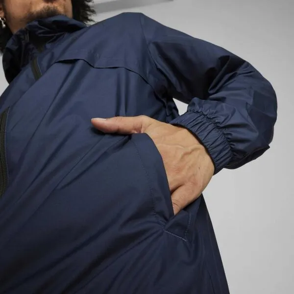 Puma ESS SOLID WINDBREAKER Pánska bunda, tmavo modrá, veľkosť