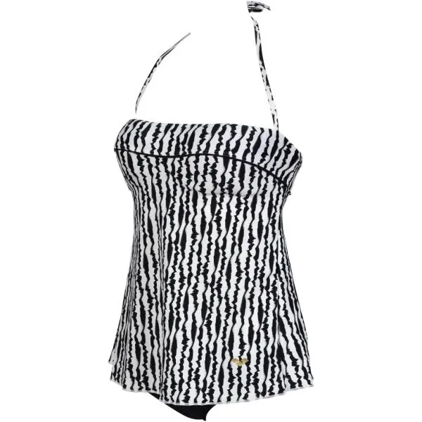 Arena TANKINI ALLOVER Dámske plavky, čierna, veľkosť