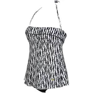 Arena TANKINI ALLOVER Dámske plavky, čierna, veľkosť