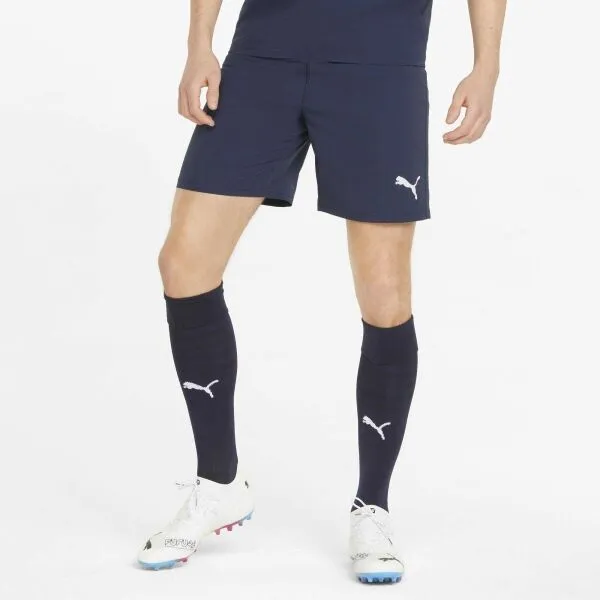 Puma TEAMFINAL SHORTS Pánske futbalové šortky, tmavo modrá, veľkosť