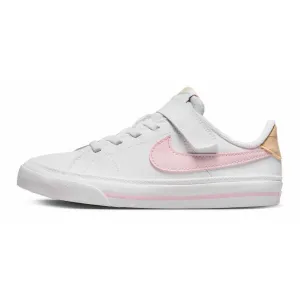 Nike COURT LEGACY Detská obuv, biela, veľkosť 28