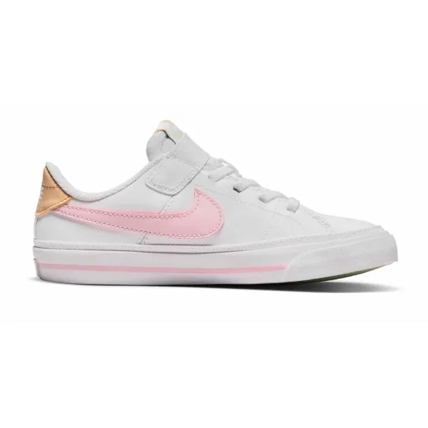 Nike COURT LEGACY Detská obuv, biela, veľkosť 28