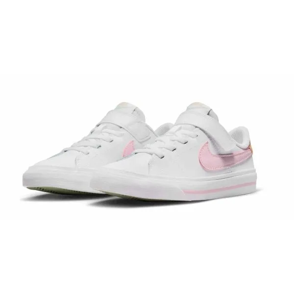 Nike COURT LEGACY Detská obuv, biela, veľkosť 28