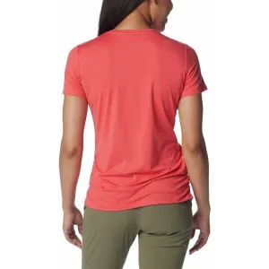 Columbia LESLIE FALLS™ SHORT SLEEVE Dámske tričko, červená, veľkosť