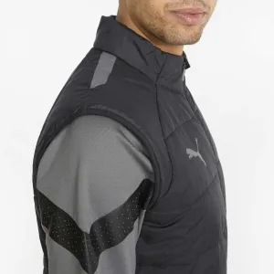 Puma TEAM LIGA VEST JACKET Futbalová bunda, čierna, veľkosť