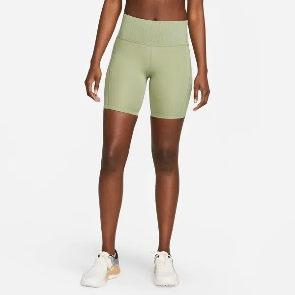 Nike NK DF TGHT SHORT NV Dámske šortky, svetlo zelená, veľkosť