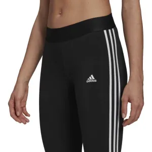 adidas ESSENTIALS 3-STRIPES LEGGINGS Dámske legíny, čierna, veľkosť