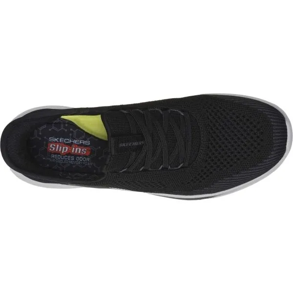 Skechers SLADE Pánska voľnočasová obuv, čierna, veľkosť