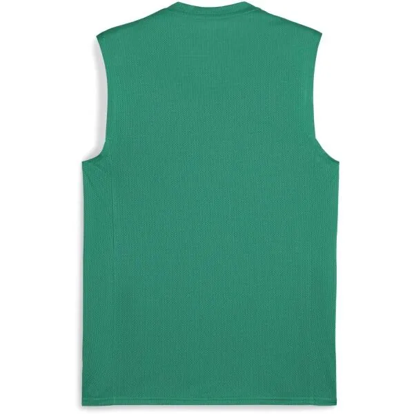 Puma TEAMGOAL SLEEVELESS JERSEY Pánske športové tielko, zelená, veľkosť
