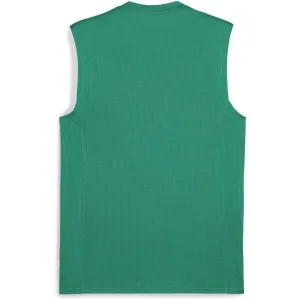 Puma TEAMGOAL SLEEVELESS JERSEY Pánske športové tielko, zelená, veľkosť