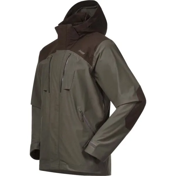 Bergans HOGNA V2 2L Pánska lovecká bunda, khaki, veľkosť
