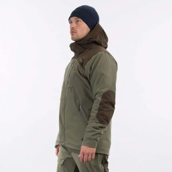 Bergans HOGNA V2 2L Pánska lovecká bunda, khaki, veľkosť