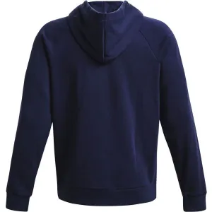 Under Armour RIVAL FLEECE HOODIE Pánska mikina, tmavo modrá, veľkosť