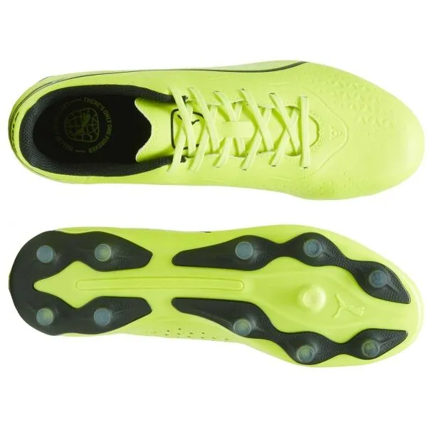 Puma KING MATCH FG/AG Pánske kopačky, žltá, veľkosť 42