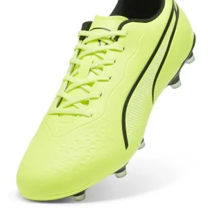 Puma KING MATCH FG/AG Pánske kopačky, žltá, veľkosť 42