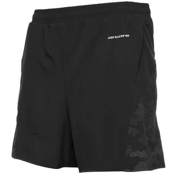 Arcore ORKAS Pánske bežecké šortky, čierna, veľkosť