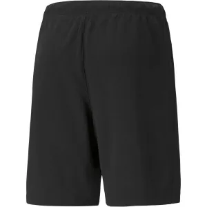 Puma TEAMRISE SHORT Pánske kraťasy, čierna, veľkosť