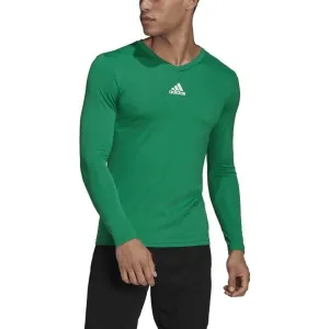 adidas TEAM BASE TEE Pánske futbalové tričko, zelená, veľkosť