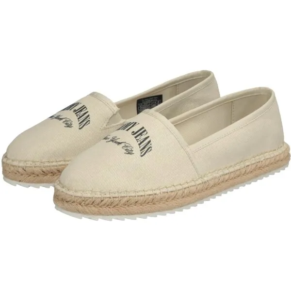 Tommy Hilfiger TJW VARSITY ESPADRILLE Dámske espadrilky, béžová, veľkosť
