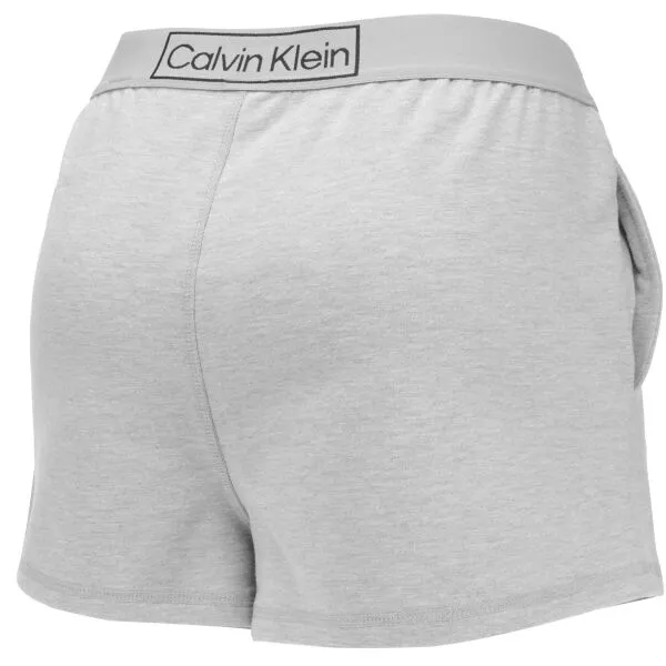 Calvin Klein REIMAGINED HER SHORT Dámske šortky, sivá, veľkosť