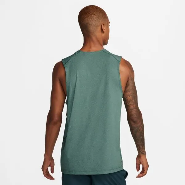 Nike READY Pánske tielko, zelená, veľkosť