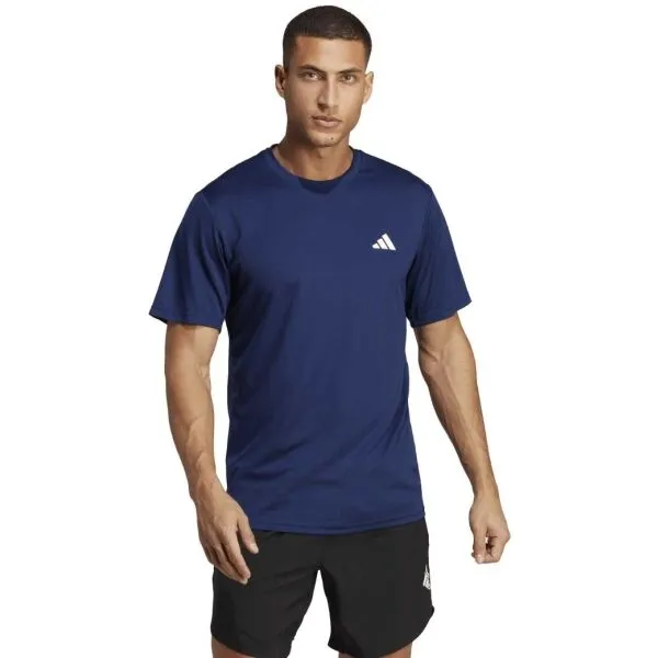 adidas TR-ES BASE T Pánske športové tričko, tmavo modrá, veľkosť