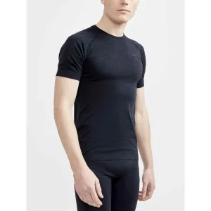 Craft CORE DRY ACTIVE COMFORT SS Pánske funkčné tričko, čierna, veľkosť
