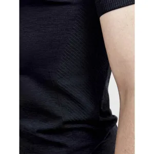 Craft CORE DRY ACTIVE COMFORT SS Pánske funkčné tričko, čierna, veľkosť