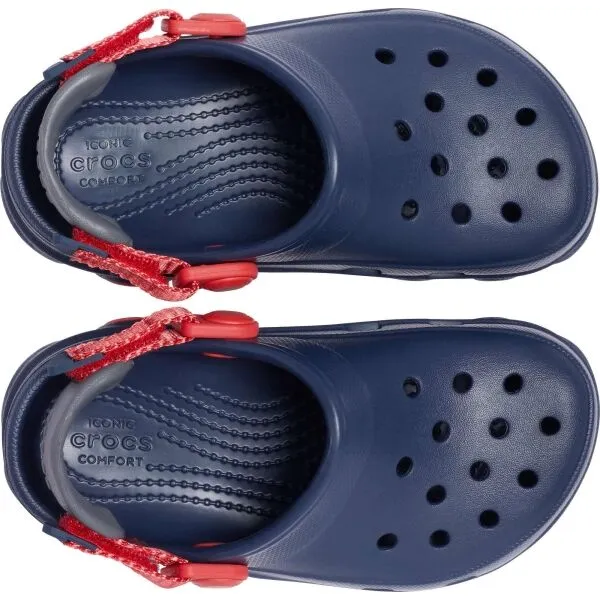 Crocs CLASSIC ALL-TERRAIN CLOG K Detská nazúvacia obuv, tmavo modrá, veľkosť 29/30