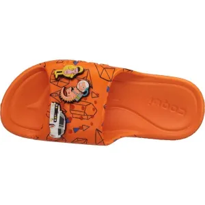 Coqui LONG SET Detské šľapky, oranžová, veľkosť