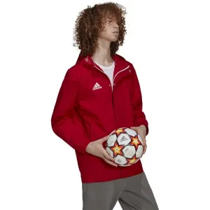 adidas ENT22 AW JKT Pánska futbalová bunda, červená, veľkosť XXL