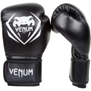 Venum CONTENDER BOXING GLOVES Boxérske rukavice, čierna, veľkosť