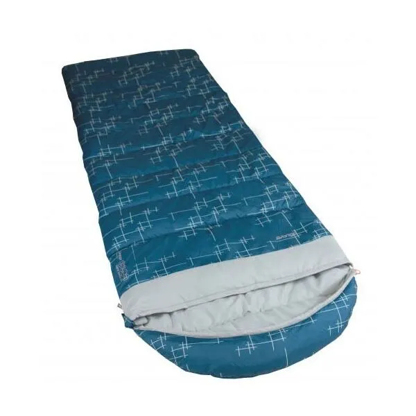 Vango KANTO SINGLE QUAD Spací vak, modrá, veľkosť 215 cm - ľavy zips