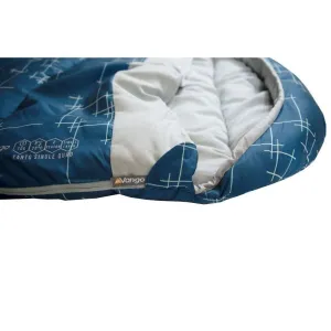 Vango KANTO SINGLE QUAD Spací vak, modrá, veľkosť 215 cm - ľavy zips