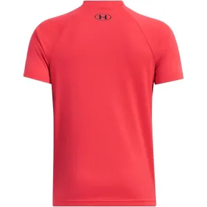 Under Armour TECH BIG LOGO SS Chlapčenské tričko, červená, veľkosť M