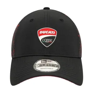 New Era DUCATI MOTOR CRINKLE AOP 9FORTY Šiltovka, čierna, veľkosť UNI
