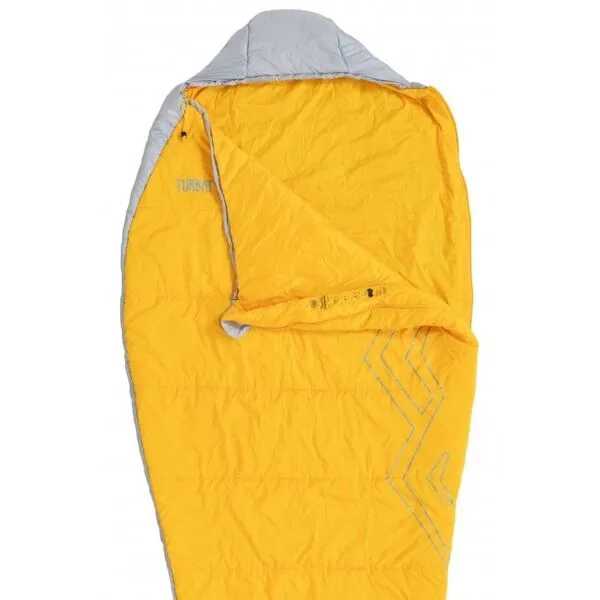 TURBAT TOURER SUMMER Spací vak, zlatá, veľkosť 210 cm - ľavy zips