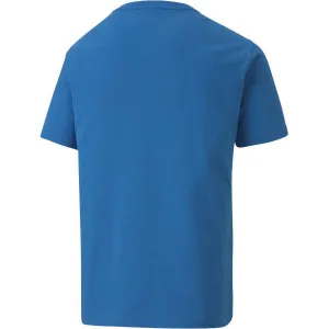 Puma TEAM GOAL 23 CASUALS TEE JR Chlapčenské futbalové tričko, modrá, veľkosť