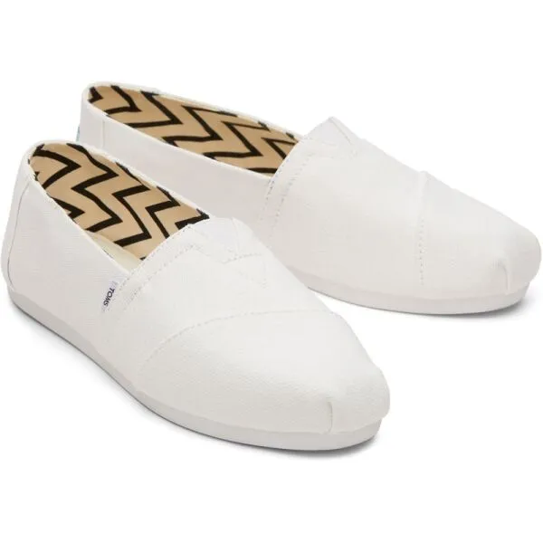 TOMS RECYCLED COT CAN WM ALPR Dámske espadrilky, biela, veľkosť