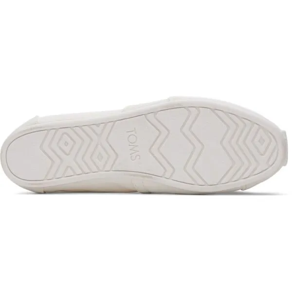 TOMS RECYCLED COT CAN WM ALPR Dámske espadrilky, biela, veľkosť