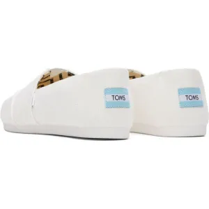 TOMS RECYCLED COT CAN WM ALPR Dámske espadrilky, biela, veľkosť