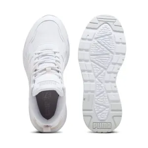 Puma TRINITY LITE MID Pánska zateplená vychádzková obuv, biela, veľkosť 37