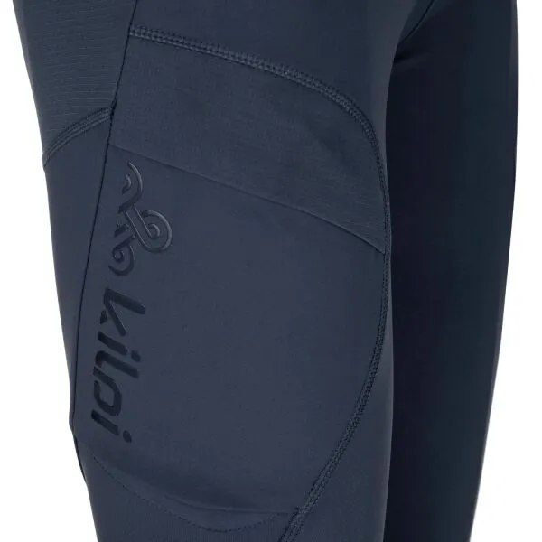 KILPI MOUNTERIA Dámske outdoorové legíny, tmavo modrá, veľkosť