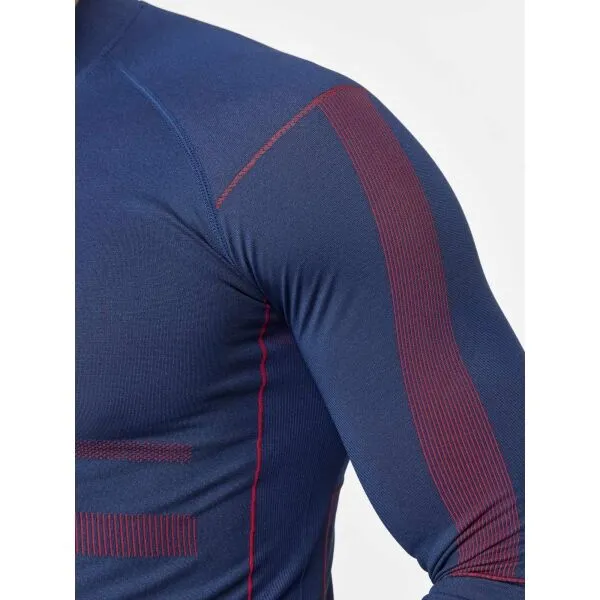 Craft ACTIVE INTENSITY CN LS M Pánske funkčné tričko, tmavo modrá, veľkosť