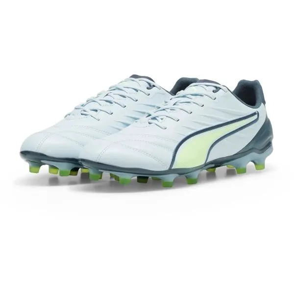 Puma KING PRO FG/AG Pánske kopačky, svetlomodrá, veľkosť 42.5