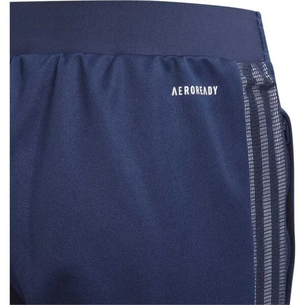 adidas TIRO21 TR PNT Y Chlapčenské tréningové tepláky, tmavo modrá, veľkosť