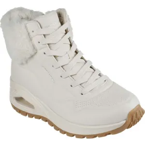 Dámske členkové zimné topánky SKECHERS Uno Rugged Fall Air natural