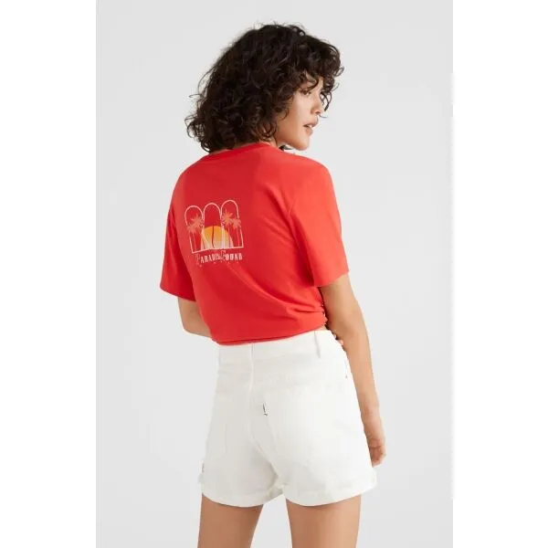 O'Neill ESSENTIALS 5-POCKET SHORTS Dámske šortky, biela, veľkosť